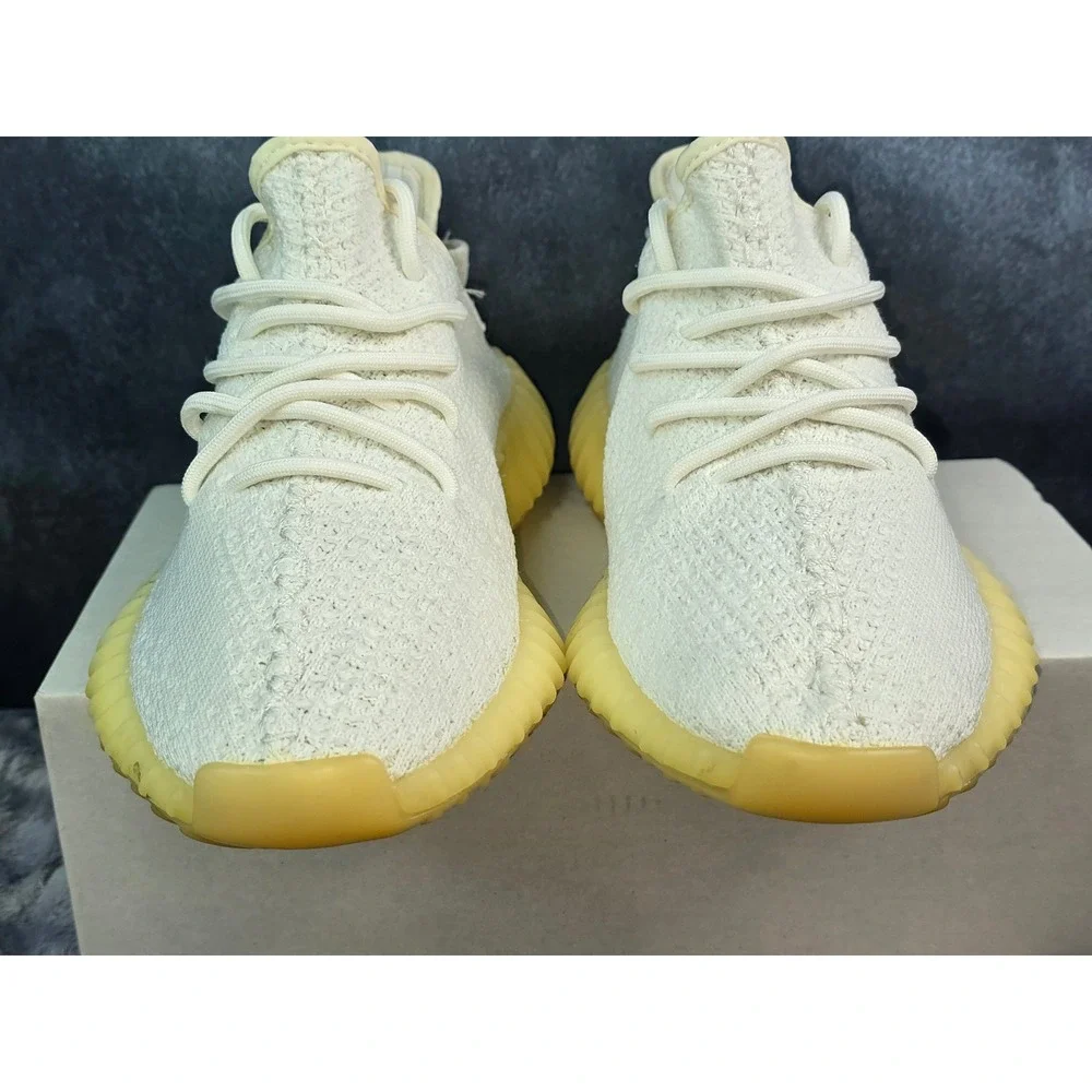Adidas Yeezy Boost 350 V2 Cream/ triple White CP9366 Sneakers Mens Size 6